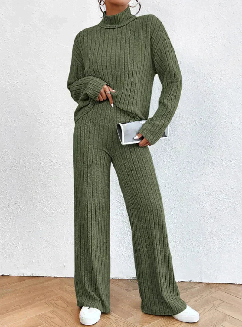 Damen Strickanzug Warm Winter