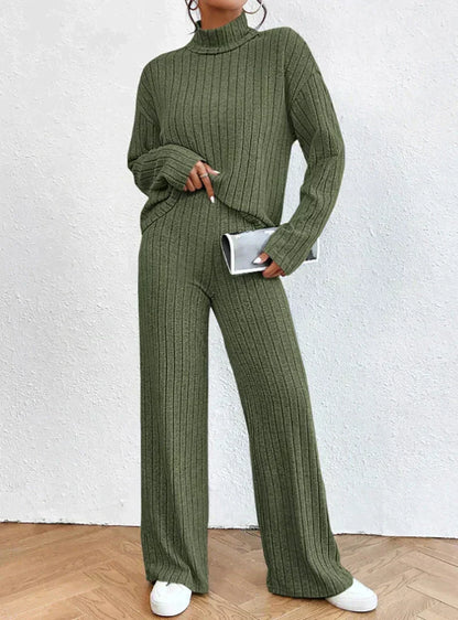 Damen Strickanzug Warm Winter