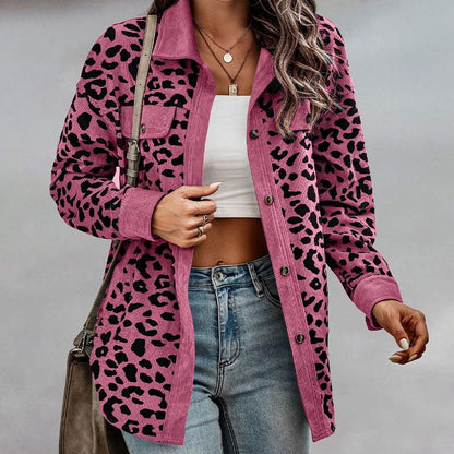 Modische Luipaard Jacke Trendy Design