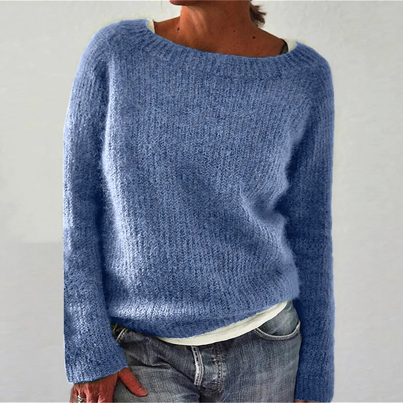 Winterpullover Damen Norweger Strick