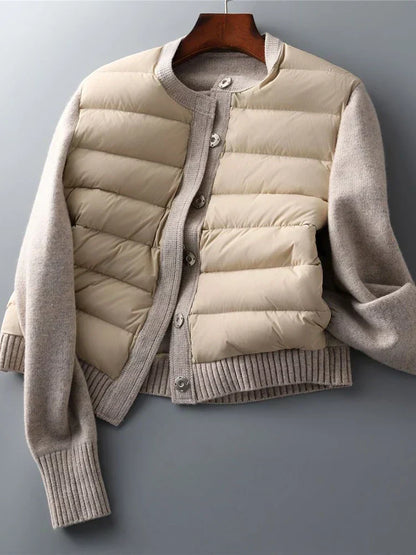 Modische Cardiganjacke Mit Knöpfen