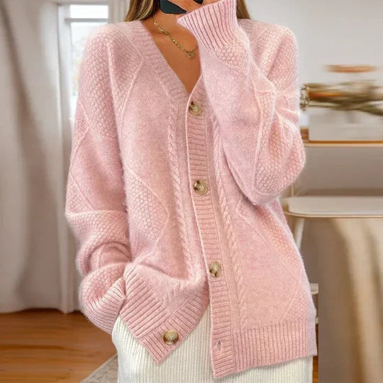 Klassischer Strickpullover aus Baumwolle Damen