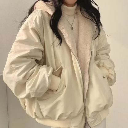 Praktische Reversjacke Zweifarbig