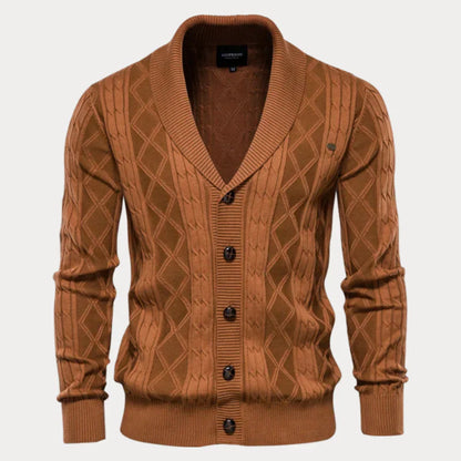 Herren Strickjacke Warm Bequem Knöpfe
