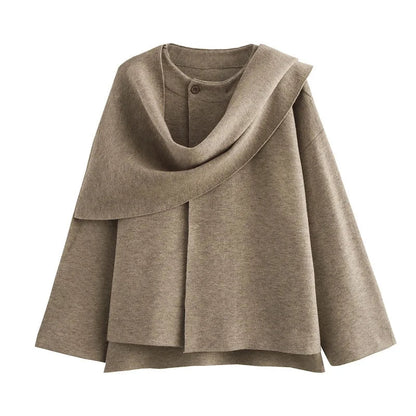 Stylischer Asymmetrischer Winterparka