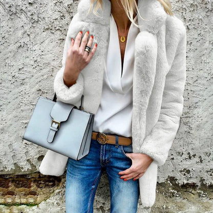 Winterkleid Damen Weich Mittellang