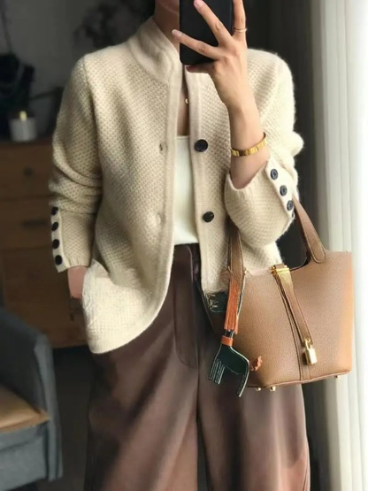 Damen Winterweste Warm Elegant