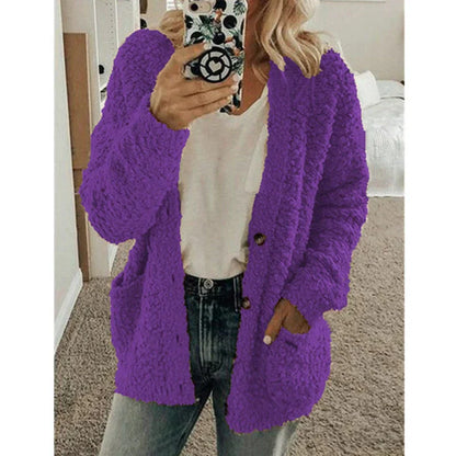 Damenschal Fleece Weste Warm