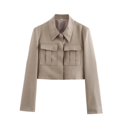 Retro Damen Outfit Zweiteiler Set