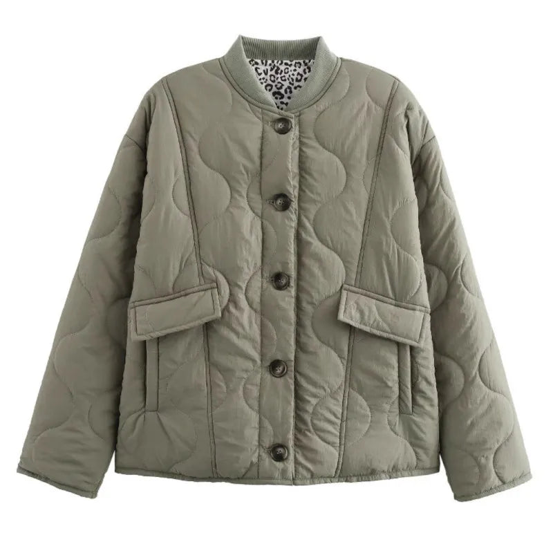 Weiche Gepolsterte Jacke Baumwolle