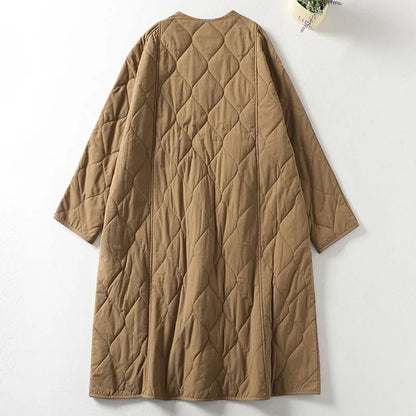 Stylische Damenmantel Steppjacke - IdealeKleiden