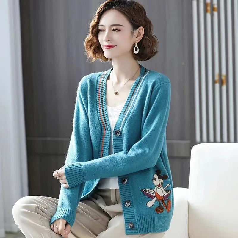 Stylische Strickweste Damen