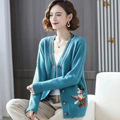 Stylische Strickweste Damen