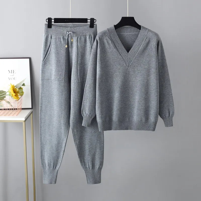 Strickpullover Set Weich Gemütlich