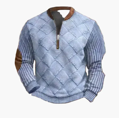 Herren Pullover Warm Modern Stehkragen