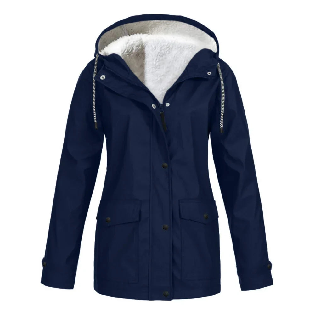 Wasserdichte Fleece-Jacke Damen - IdealeKleiden