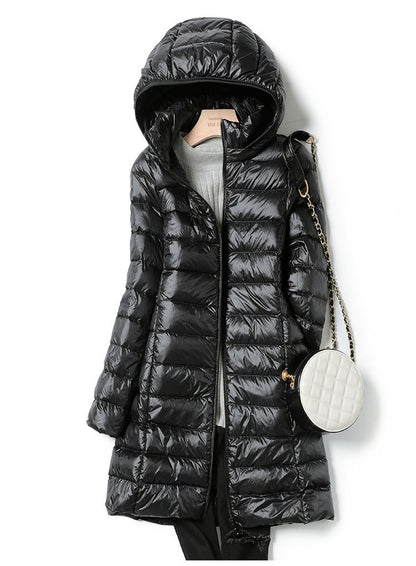Leichte Damenwinterjacke Warm Isoliert