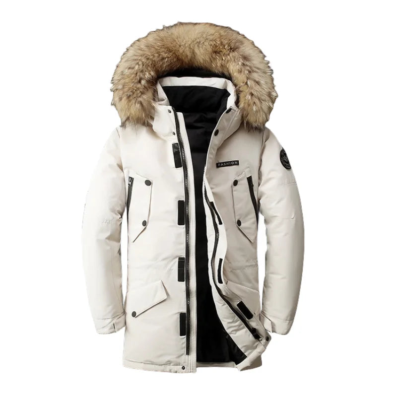 Stylische Winterjacke Mit Kapuze Damen