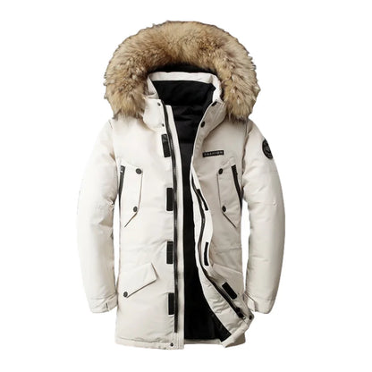 Stylische Winterjacke Mit Kapuze Damen