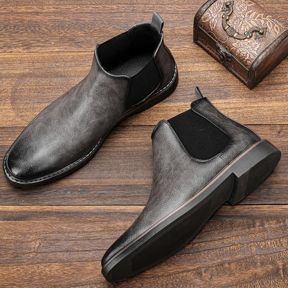 Retro Herren Stiefel Vintage Style