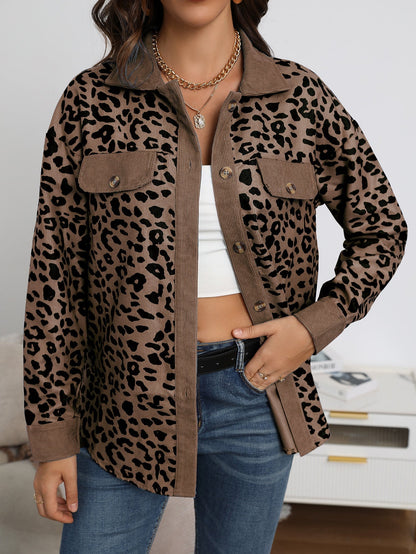 Modische Luipaard Jacke Trendy Design