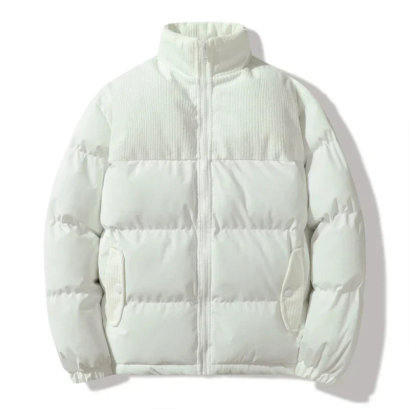 Modische Steppjacke mit Kordelzier