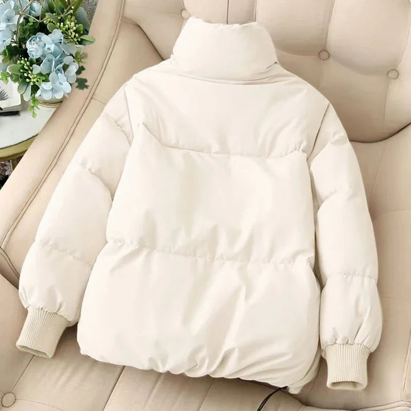 Warmes Winter-Pufferjacke Damen - IdealeKleiden