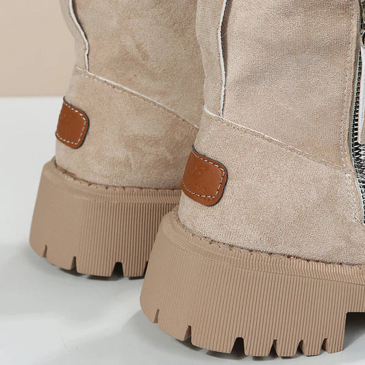 Damen Winterstiefel Warm Wasserdicht Schnee - IdealeKleiden