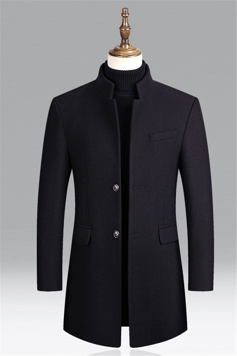 Herren Wintermantel Elegantes Design Premium Qualität