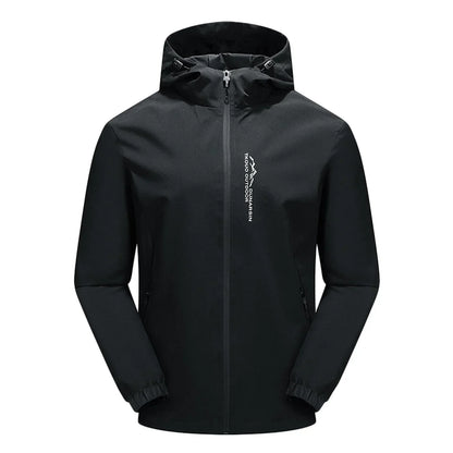 Herren Winterjacke Softshell Warm Kapuze