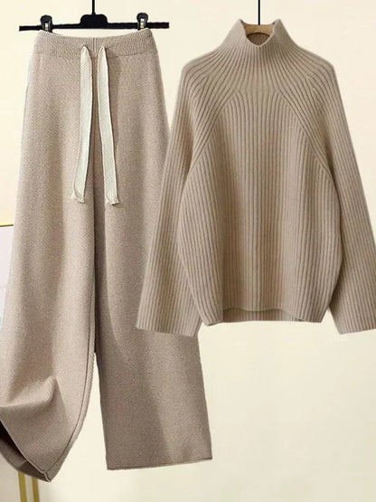 Winterstrickset Wärme Stil Elegante Mode