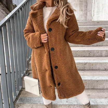 Weicher Wintermantel Damen