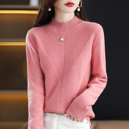 Strickpullover Rundhals Warm Winter