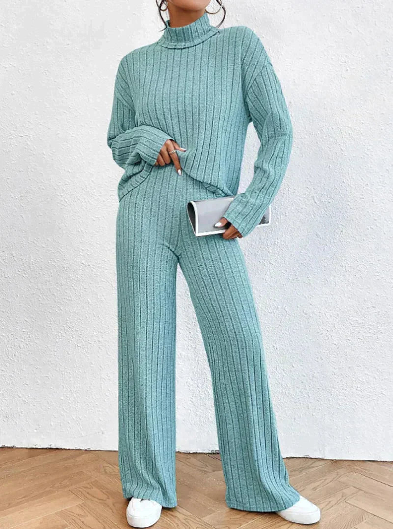 Damen Strickanzug Warm Winter