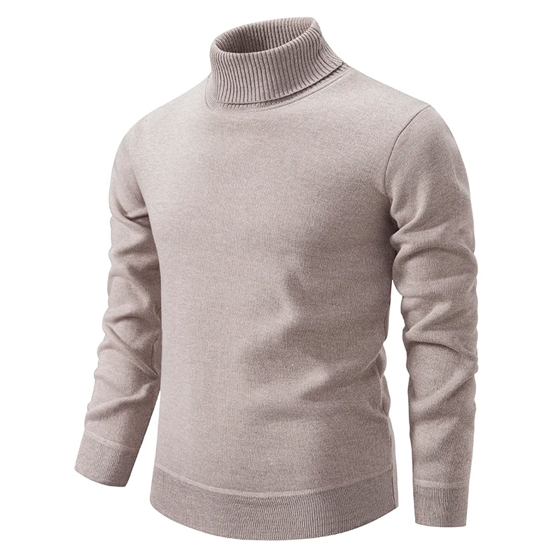 Weicher Rollkragenpullover Baumwolle