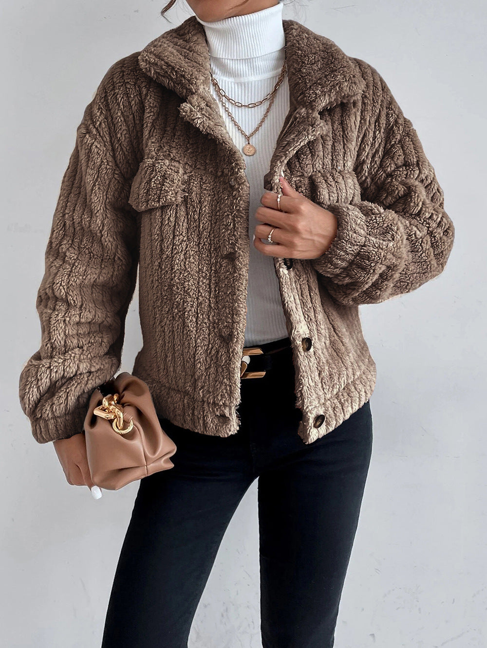 Stilvolle Frauenjacke Modern Chic