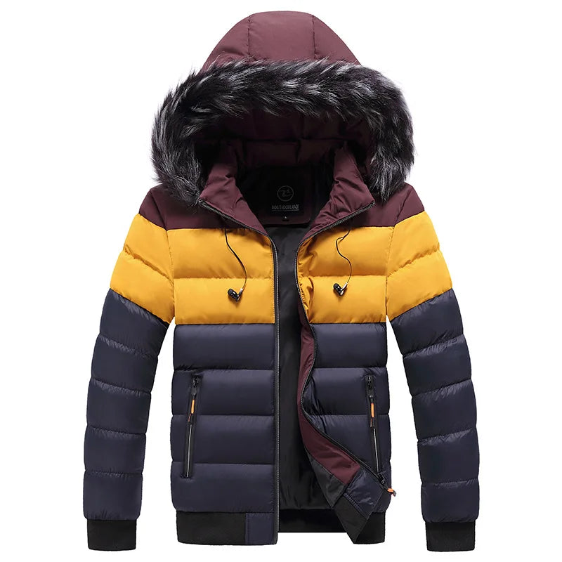 Thermischer Winterparka Warm Isoliert