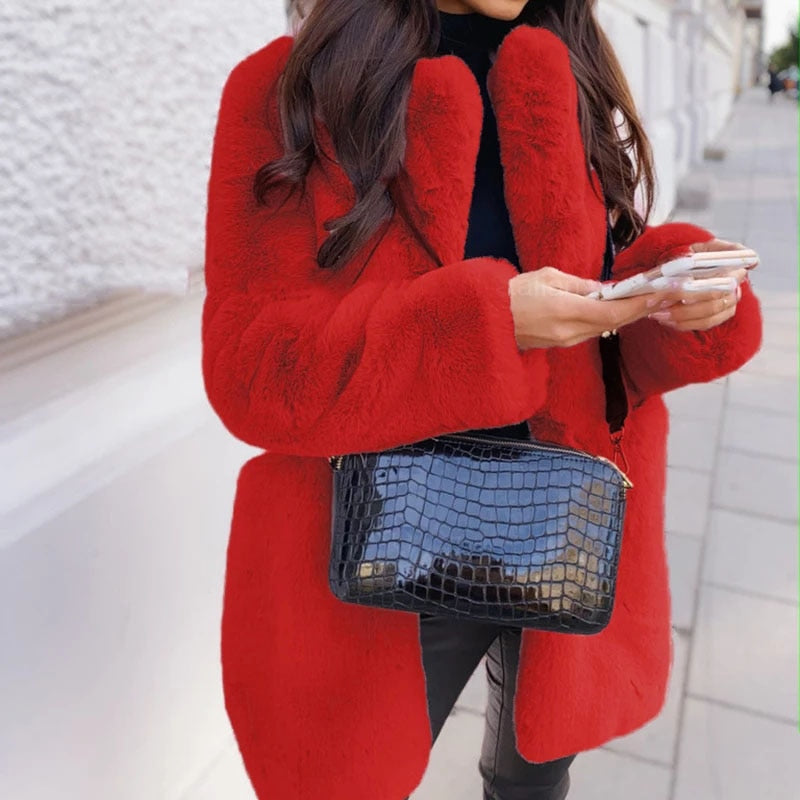 Winterjacke Faux Fur Warm & Stylish