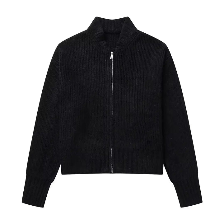 Damen Cardigan Herbst Modell Wollig - IdealeKleiden