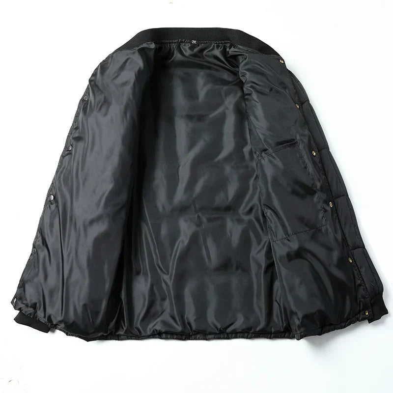 Herrenjacke Beige Leicht Gepolstert - IdealeKleiden