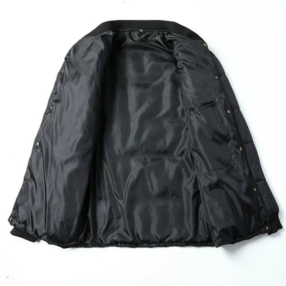 Herrenjacke Beige Leicht Gepolstert - IdealeKleiden