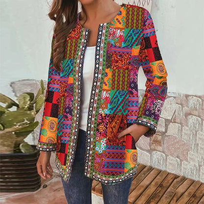Boho Chic Jacke Damen