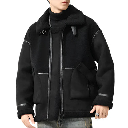 Lederjacke Aviator Style Hunter Look