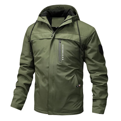 Herren Fleecejacke Outdoor Isolierend Leicht - IdealeKleiden