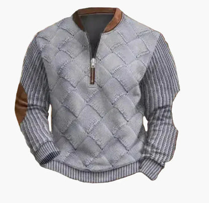 Herren Pullover Warm Modern Stehkragen