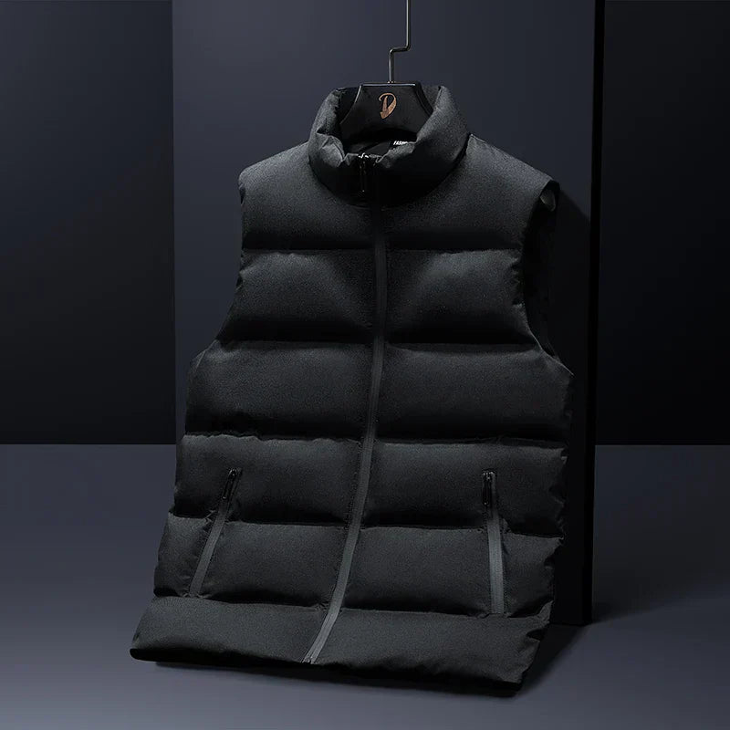 Leichtes Herren-Gilet Gepolstert Warm