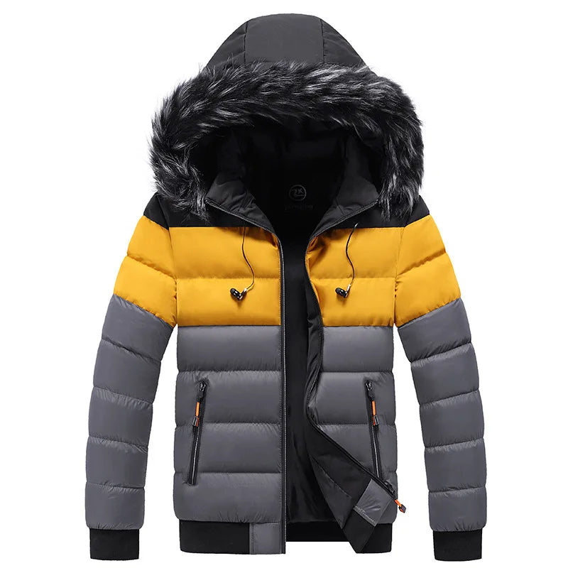 Warme Winterjacke Thermoparka Damen
