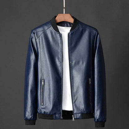 Leder Bomberjacke Damen Trendy Style