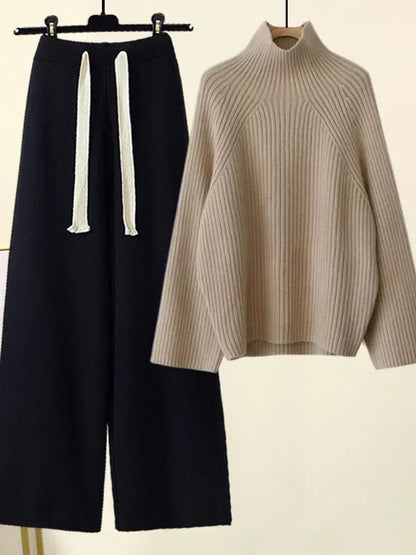Winterstrickset Wärme Stil Elegante Mode