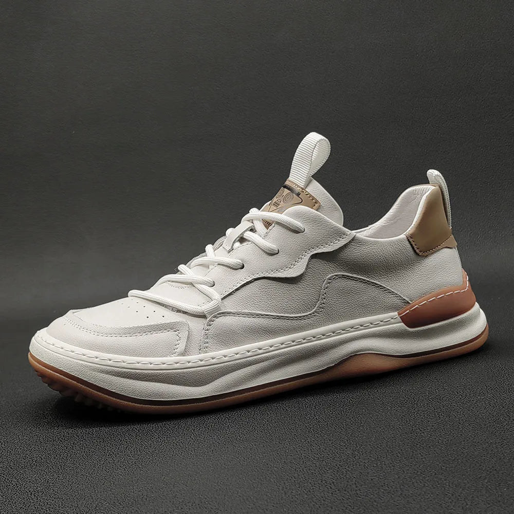Italienische Sneaker edles Leder
